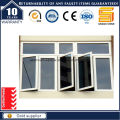 Double Panel Outside Opening Aluminum Casement Window